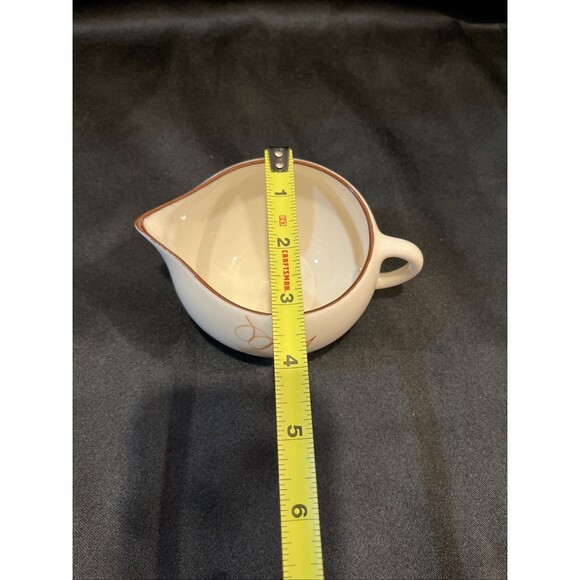 Lot of 5 VTG MCM Winfield Passion Flower the Creamer with 4 Coffee Cups USA - Picture 14 of 16